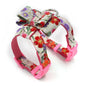 Zephyr Small Dog Print Bow Pet Harness