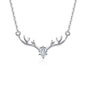 Women's Korean Version Simple Deer Pendant Necklace