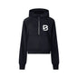 Women's Cropped Half-Zip Hoodie - Premium Gym Hoodie | BRACE