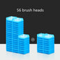 Premium Disposable Toilet Brush Set | Hygienic Deep-Clean System with Replaceable Heads