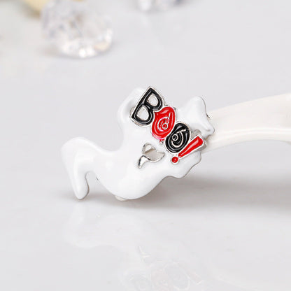 Wild And Funny Personality Exaggerated Ghost Brooch
