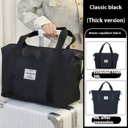 Large Capacity Travel Workout Hand-held Luggage Buggy Bag
