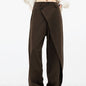 Irregular Wide-leg Pants Ins Fashion Loose Trousers Women's Clothing