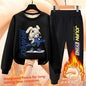 Boys' Winter Casual All-Match Fleece-Lined Thickened Outfit