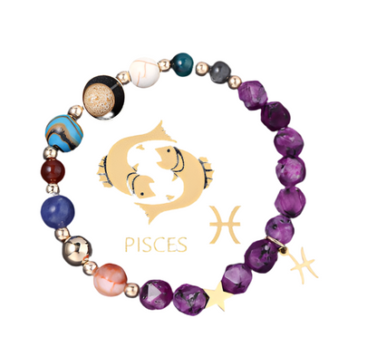 Natural Stone Hemp Stone Cut Surface Eight Planets Personalized Fashionable All-match