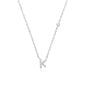 Fashion Jewelry Luxury Gold Color A-Z 26 Letters Necklace CZ Pendant For Women Cute Initials Name Necklace Fashion Party Wedding Jewelry Gift
