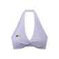 Women's Pleated Halter Sports Bra