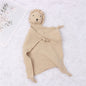 INS Wind Baby Cotton Gauze Comfort Towel Muslin Baby Sleeping Doll Lion Saliva Towel