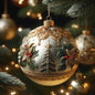 3D Fairy Tale Planet Christmas Ornament