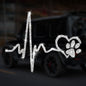Cartoon Shiny African Woman Automobile Sticker