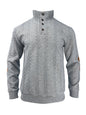 Fashion Jacquard Buckle Long Sleeve Embroidered Patch Sweater