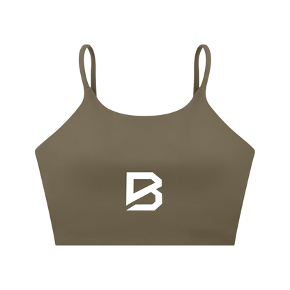 Spaghetti Strap Yoga Sports Bra