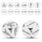Decision Dice Stainless Steel Material Valentine's Day Gift
