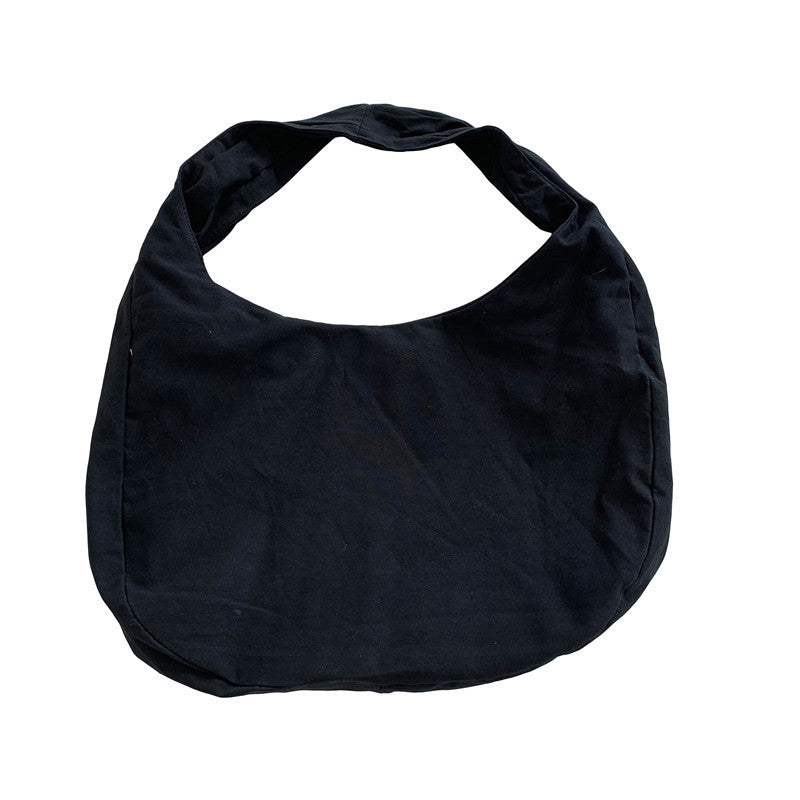Simple Retro Large Capacity Women's Canvas Bag