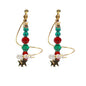 Star Earrings Stud Earrings Christmas Tree Women