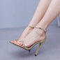 Large Size High Heel Sandals