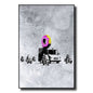 Living Room Decorated Canvas Painting
