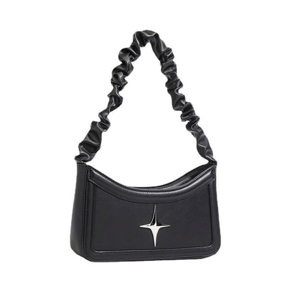 French Ins Style Pleated Underarm Bag