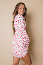 Cage Polka Dot Mini Dress