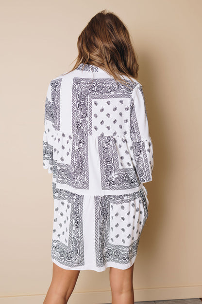 Rae Geometric Mini Dress