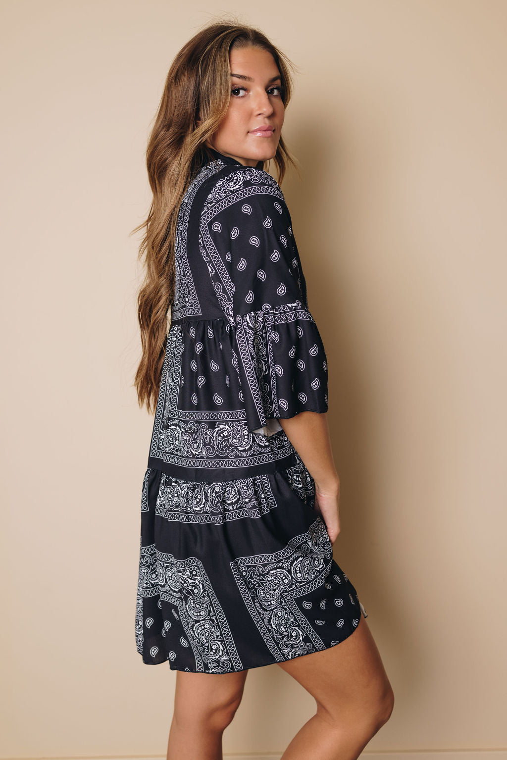 Rae Geometric Mini Dress