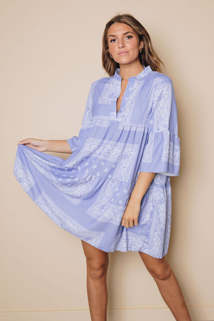 Rae Geometric Mini Dress