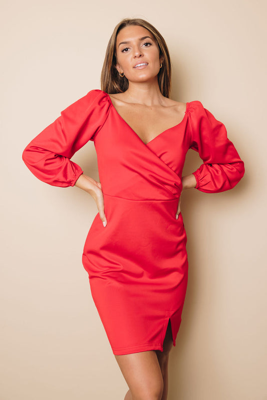 Fargo  Bubble Sleeve Mini Dress