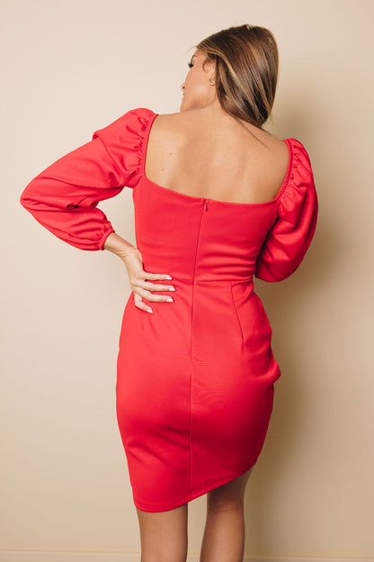 Fargo  Bubble Sleeve Mini Dress