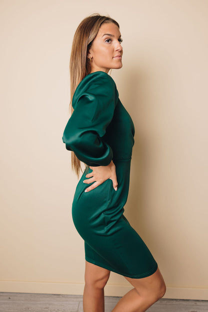 Fargo  Bubble Sleeve Mini Dress