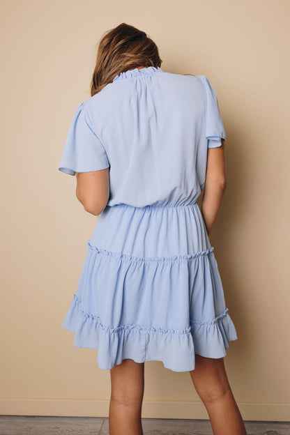 Manny Ruffled Mini Dress