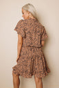 Nia Ruffled Tie Mini Dress