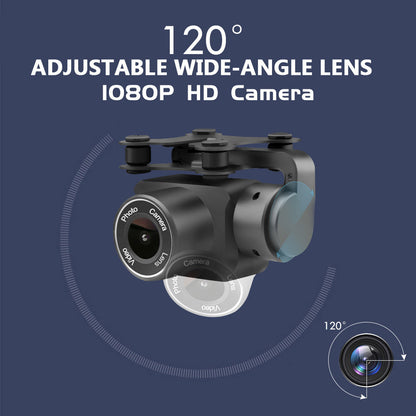 Professional GPS Drone with 5G HD Camera - 15 Min Flight Time | Long Range Quadcopter