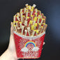 FrenchFrench fries diamond wisp empty metal bag