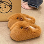 New Comfortable Women's Slippers Soft Suede Indoor
