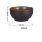 Japanese Style Ramen Bowl Ceramic Noodle Instant Noodle Chopsticks Spoon Set