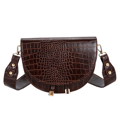 Fashionable wild round bag