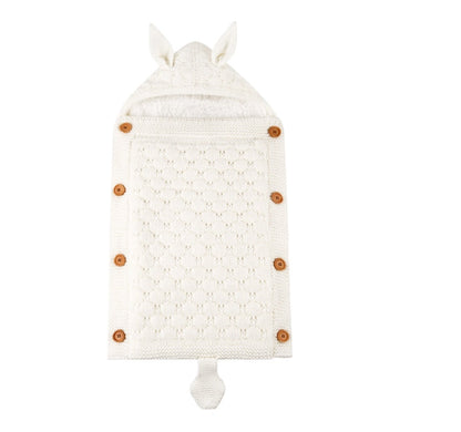 Premium Baby Sleeping Bag - Soft Lamb Cashmere Lined Infant Sleep Sack | Warm & Cozy Newborn Swaddle Blanket
