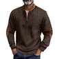 Premium Men's Corduroy Zip-Up Jacket - Casual Pullover Shirt