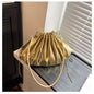 Western Style One Shoulder Crossbody Mini Small Solid Color Square Bag