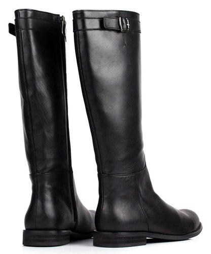Long cowhide male Martin boots