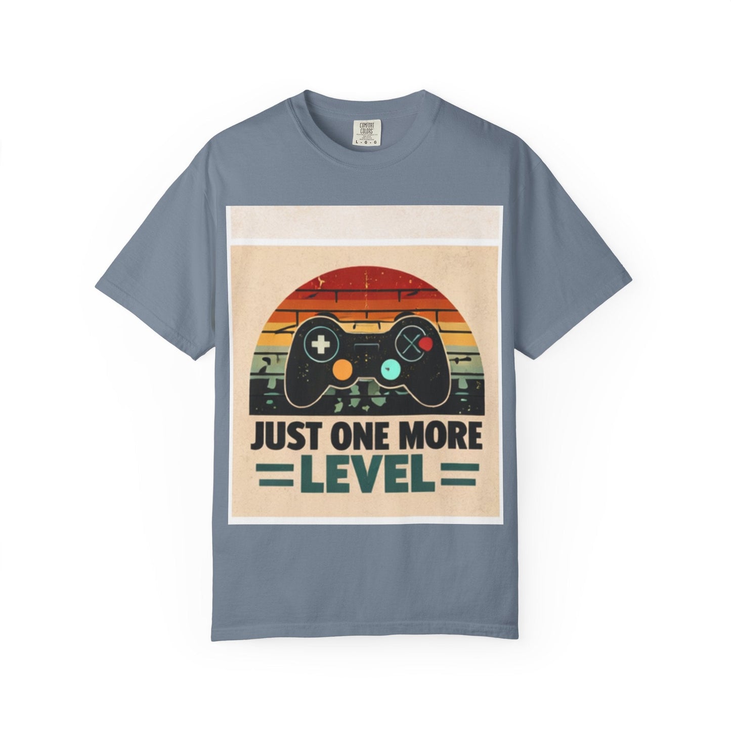 Retro Video Game Controller Just One More Level T-Shirt | Gamer Tee