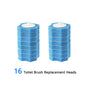 Disposable toilet brush set
