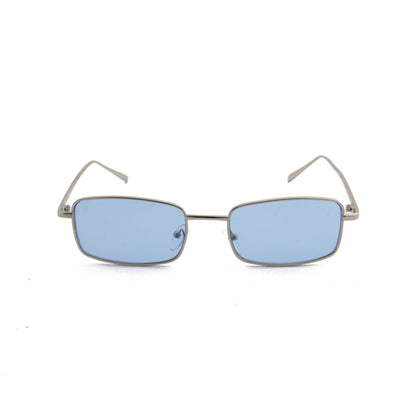 Retro Small Box Square Metal Glasses