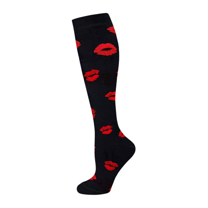 Men's And Women's Running Colored Pressure Socks
