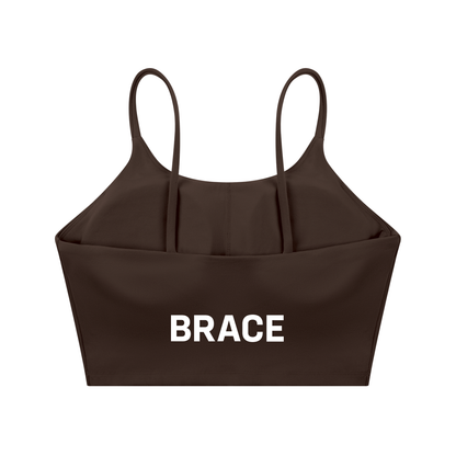 Spaghetti Strap Yoga Sports Bra