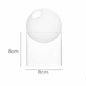 Creative Colorful Spherical Glass Vase Decoration