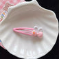 Cartoon Love Bunny Barrettes Broken Hair BB Clip Cute Bow Hair Clip Forehead Bang Clip Headdress
