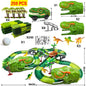 Children's Rail Car Toy Electric Dinosaur