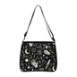 Factory Direct Supply Polyester Underarm Bag Gothic Cat Printing Shoulder Bag Simple Women's Fashion Bag