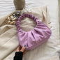 Net red fold cloud bag French niche shoulder bag